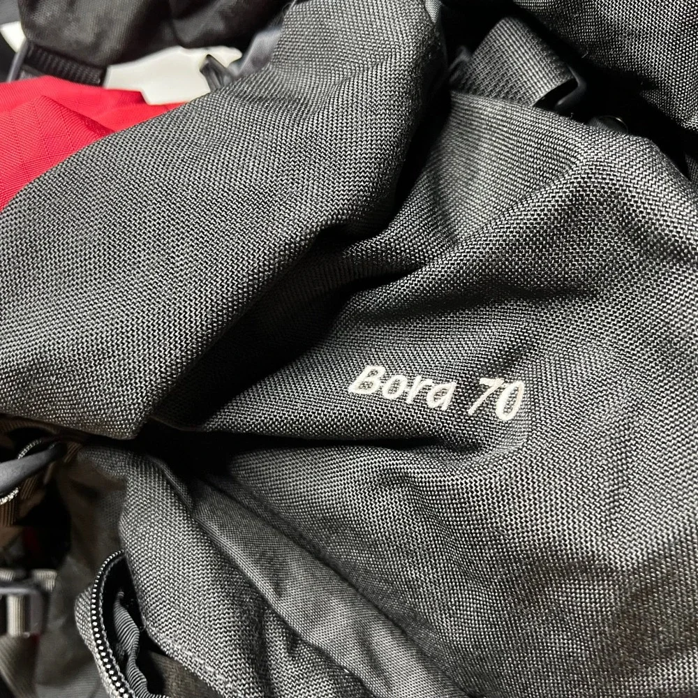 Arcteryx Bora 70 Backpack Red Black Internal Frame Hiking Trekking Pack 24in
